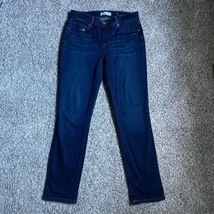 ANN TAYLOR Loft SKINNY CROP Jeans Size 27/4 Inseam 27
